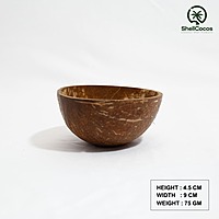 Natural Finish Shell Bowl Oval cut